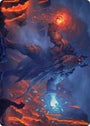 Aegar, the Freezing Flame Art Card [Kaldheim Art Series]