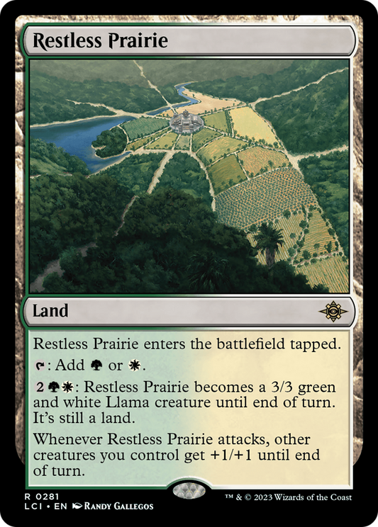 Restless Prairie [The Lost Caverns of Ixalan] - Español