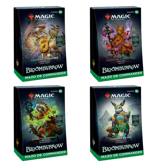 Mtg - Bloomburrow - Commander Decks - Español