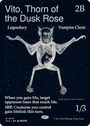 Vito, Thorn of the Dusk Rose (0173) [Secret Lair x MSCHF: The Zeta Set]