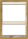 2004 World Championship Blank Card [World Championship Decks 2004]