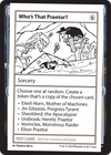 Who's That Praetor? [Mystery Booster 2 Playtest Cards]