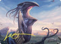 Sentinel Sliver Art Card (Gold-Stamped Signature) [Commander Masters Art Series]