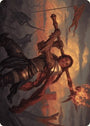 Imodane, the Pyrohammer Art Card [Wilds of Eldraine Art Series]