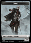 Zombie (0019) // Emblem - Ob Nixilis of the Black Oath Double-Sided Token [Commander Masters Tokens]