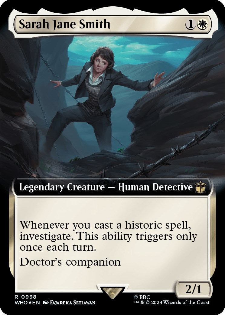 Sarah Jane Smith (Extended Art) (Surge Foil) [Doctor Who] 