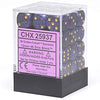 DADOS CHESSEX 12MM GOLDEN COBALT SPECKLED