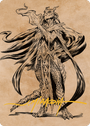Lozhan, Dragons' Legacy Art Card (Gold-Stamped Signature) [Commander Legends: Battle for Baldur's Gate Art Series] 