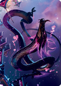 Junji, the Midnight Sky 1 Art Card [Kamigawa: Neon Dynasty Art Series]