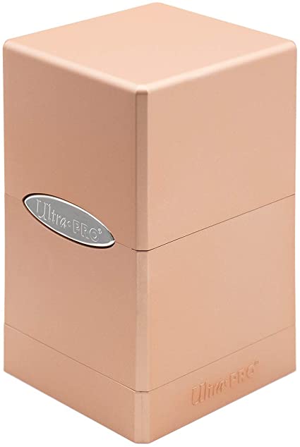 UP DECK CASE SATIN TOWER METALLIC ROSE GOLD