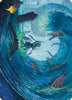 Wave Goodbye Art Card (Gold-Stamped Planeswalker Symbol) [The Lost Caverns of Ixalan Art Series]