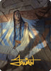 Whispersilk Cloak Art Card (Gold-Stamped Signature) [The Lost Caverns of Ixalan Art Series]