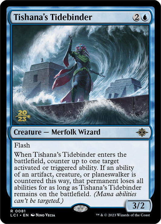 Tishana's Tidebinder [The Lost Caverns of Ixalan Prerelease Cards] - Español