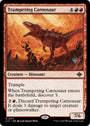 Trumpeting Carnosaur (Promo Pack) [The Lost Caverns of Ixalan Promos]