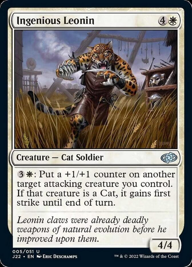 Ingenious Leonin [Jumpstart 2022] 