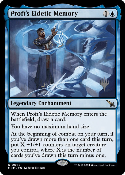 Proft's Eidetic Memory (Promo Pack) [Murders at Karlov Manor Promos] - Español