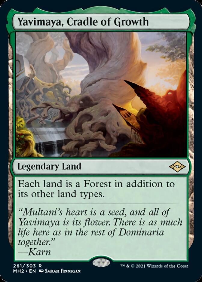Yavimaya, Cradle of Growth [Modern Horizons 2] - Japones