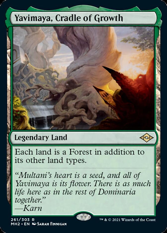 Yavimaya, Cradle of Growth [Modern Horizons 2] - Japones