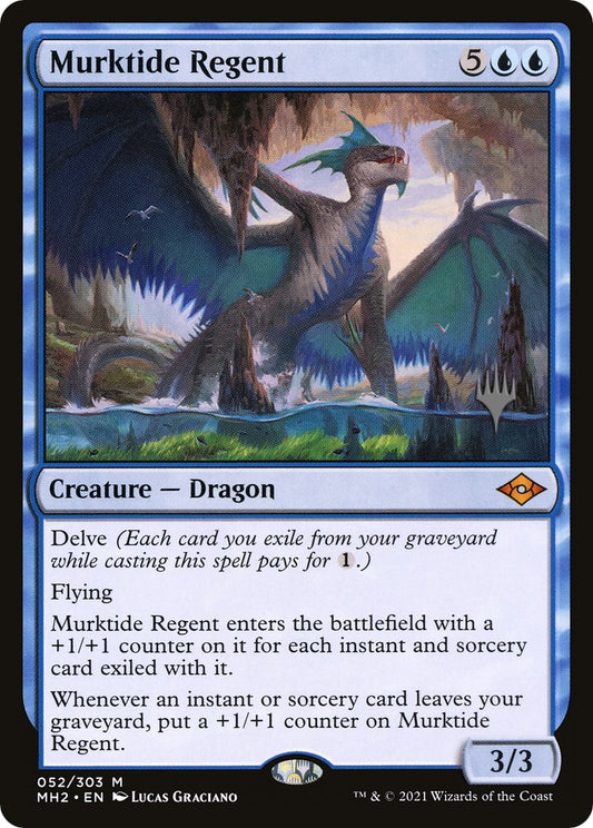 Murktide Regent (Promo Pack) [Murders at Karlov Manor Promos] - Español
