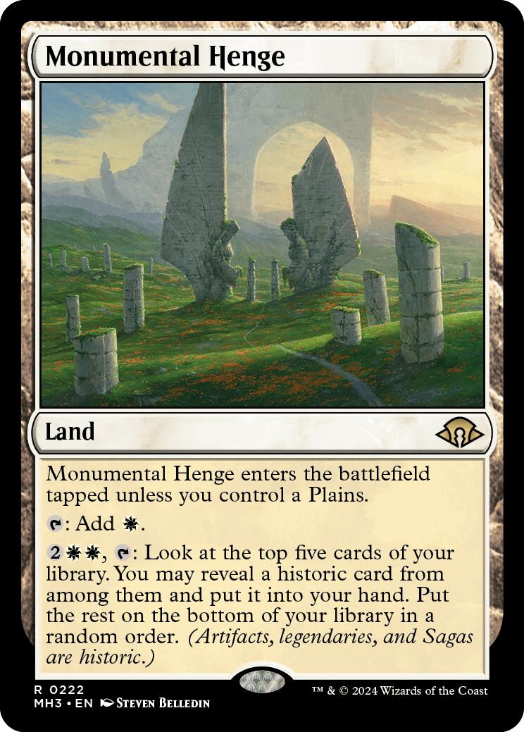 Monumental Henge - Español [Modern Horizons 3]