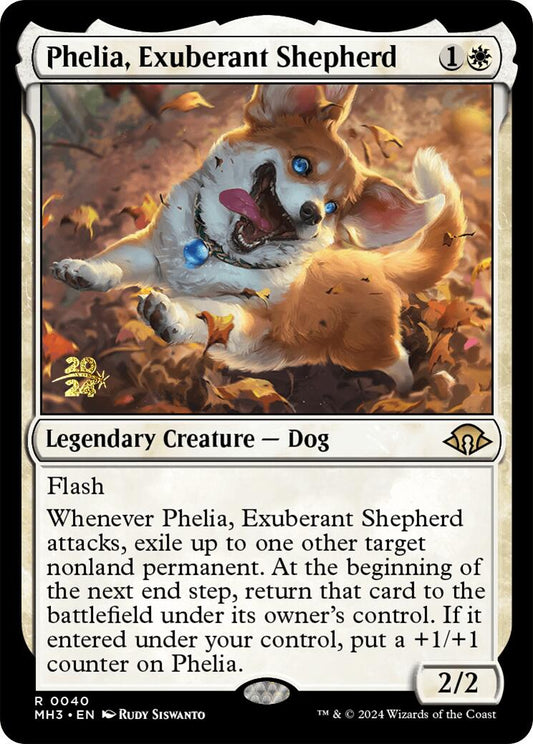 Phelia, Exuberant Shepherd - Español [Modern Horizons 3 Prerelease Promos]