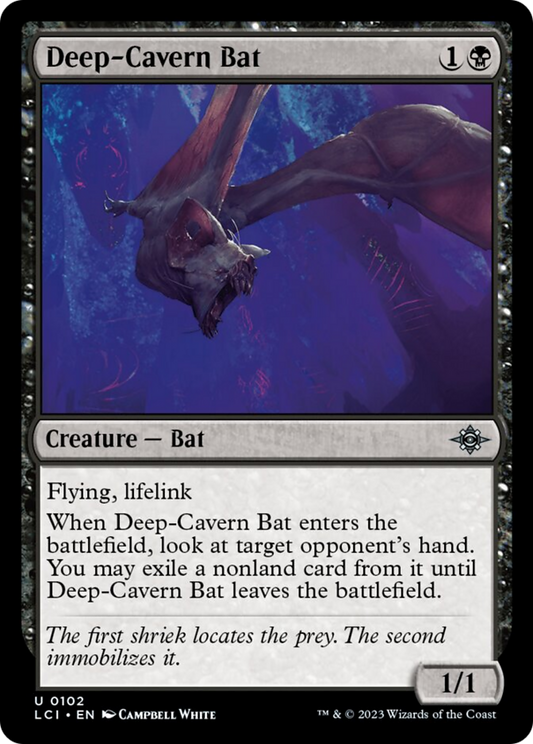Deep-Cavern Bat [The Lost Caverns of Ixalan] - Español