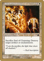 Seal of Cleansing (Tom van de Logt) [World Championship Decks 2000]