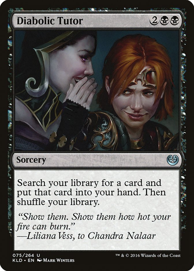 Diabolic Tutor Español [Kaladesh]