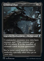 Criminal Past (Foil Etched) [Commander Legends: Battle for Baldur's Gate]