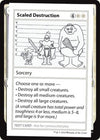 Scaled Destruction (2021 Edition) [Mystery Booster Playtest Cards]