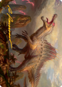 Etali, Primal Conqueror Art Card (Gold-Stamped Signature) [March of the Machine Art Series]