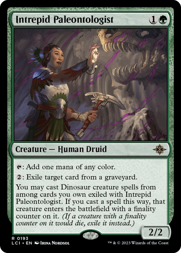 Intrepid Paleontologist [The Lost Caverns of Ixalan] - Español