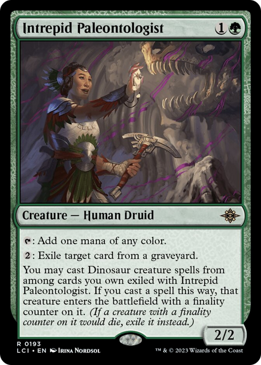 Intrepid Paleontologist [The Lost Caverns of Ixalan] - Español