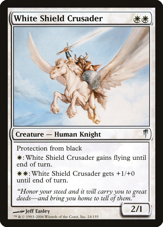 White Shield Crusader [Coldsnap] 
