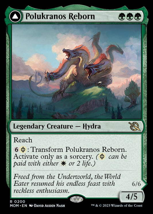 Polukranos Reborn // Polukranos, Engine of Ruin [March of the Machine] - Español