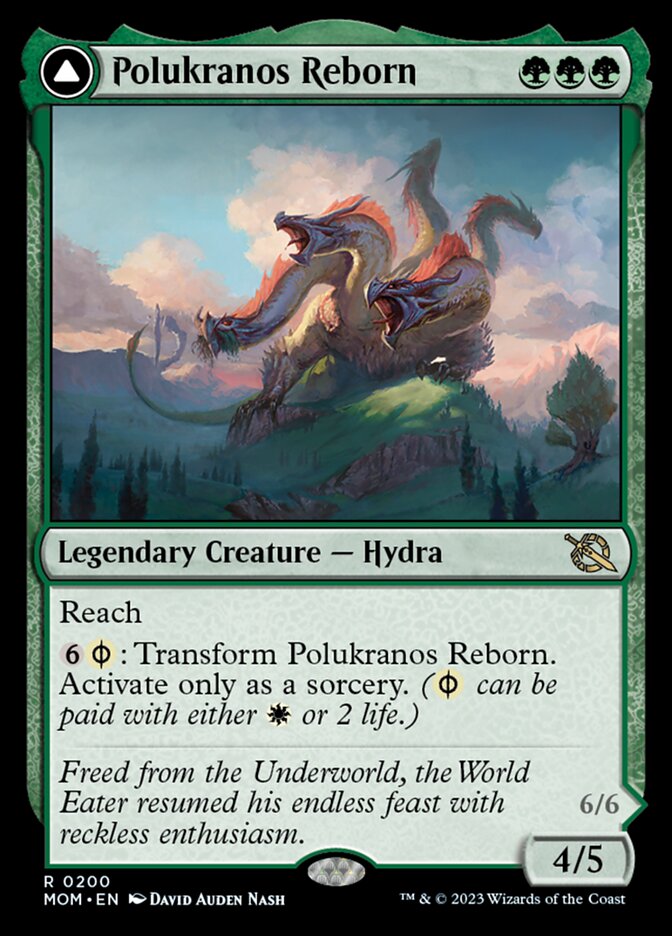 Polukranos Reborn // Polukranos, Engine of Ruin [March of the Machine] - Español
