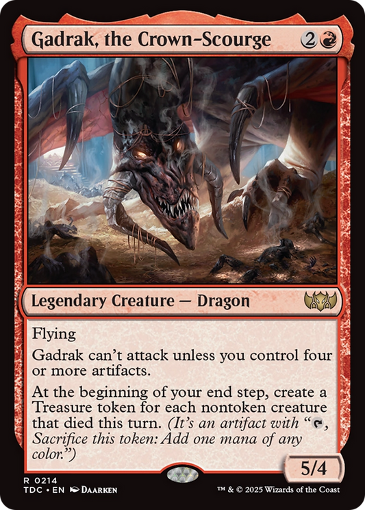 Gadrak, the Crown-Scourge [Tarkir: Dragonstorm Commander]