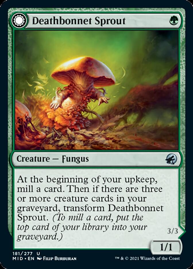 Deathbonnet Sprout // Deathbonnet Hulk [Innistrad: Midnight Hunt] 
