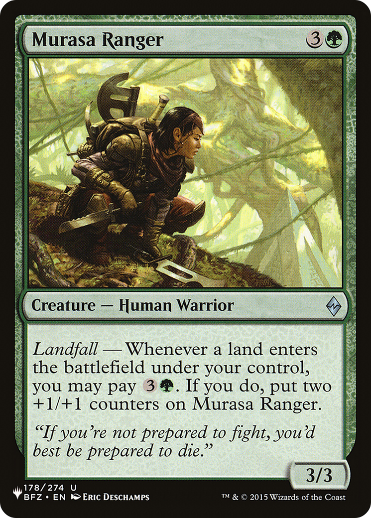 Murasa Ranger [The List]