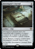 Investigator's Journal [Commander Masters]