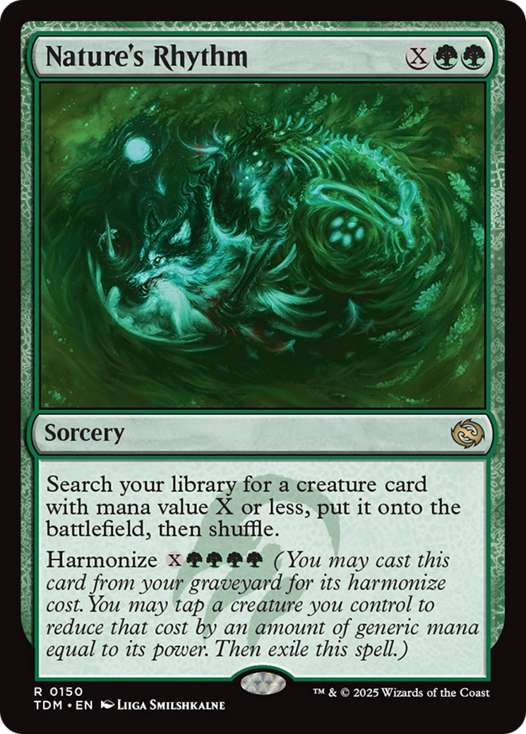 Nature's Rhythm [Tarkir: Dragonstorm] - Español