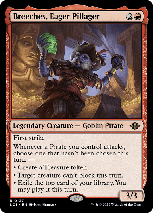 Breeches, Eager Pillager [The Lost Caverns of Ixalan] - Español