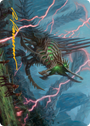 Etali, Primal Sickness Art Card (Gold-Stamped Signature) [March of the Machine Art Series]