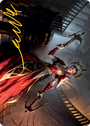 Bloodthirsty Adversary Art Card (Gold-Stamped Signature) [Innistrad: Midnight Hunt Art Series]