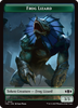 Frog Lizard // Dragon (0014) Double-Sided Token [Tarkir: Dragonstorm Commander Tokens]