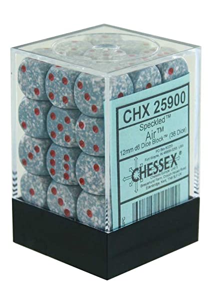 DADOS CHESSEX 12MM AIR SPECKLED