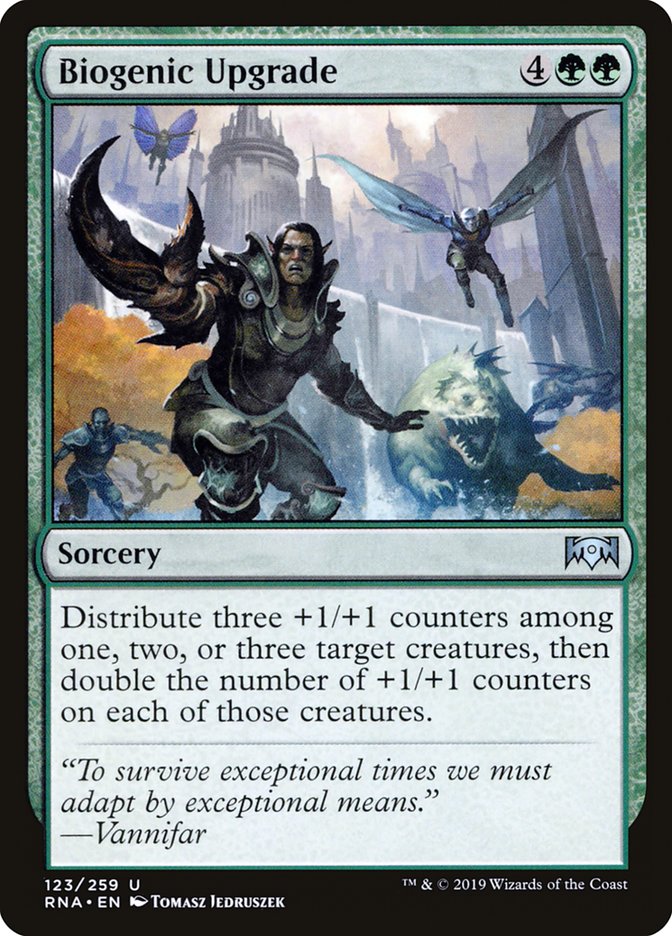 Biogenic Upgrade [Ravnica Allegiance] 