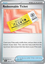 Redeemable Ticket (156/159) [Scarlet & Violet: Journey Together]