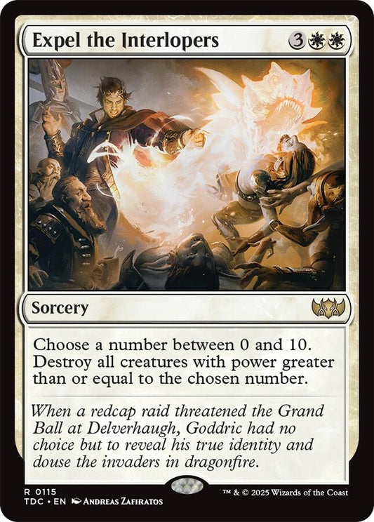 Expel the Interlopers [Tarkir: Dragonstorm Commander] - Español