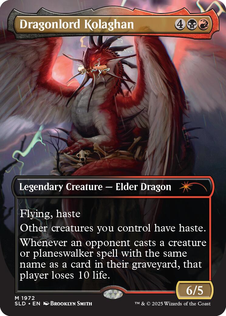 Dragonlord Kolaghan (1972) [Secret Lair Drop Series]